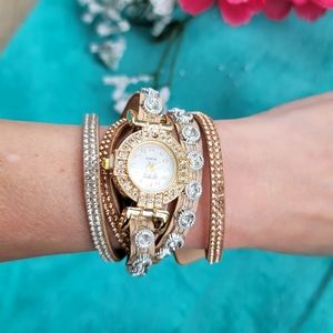 Multi-Strand Watch Bracelet